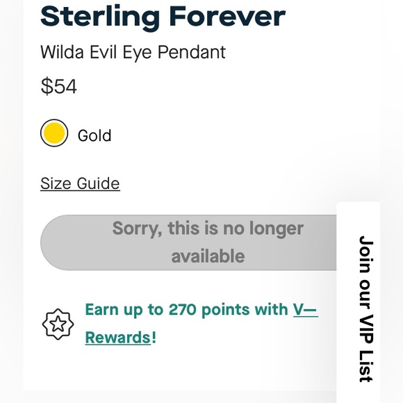 Sterling ForeverWilda Evil Eye Pendant Necklace 14 k NWT 16”-(2” - Picture 10 of 10